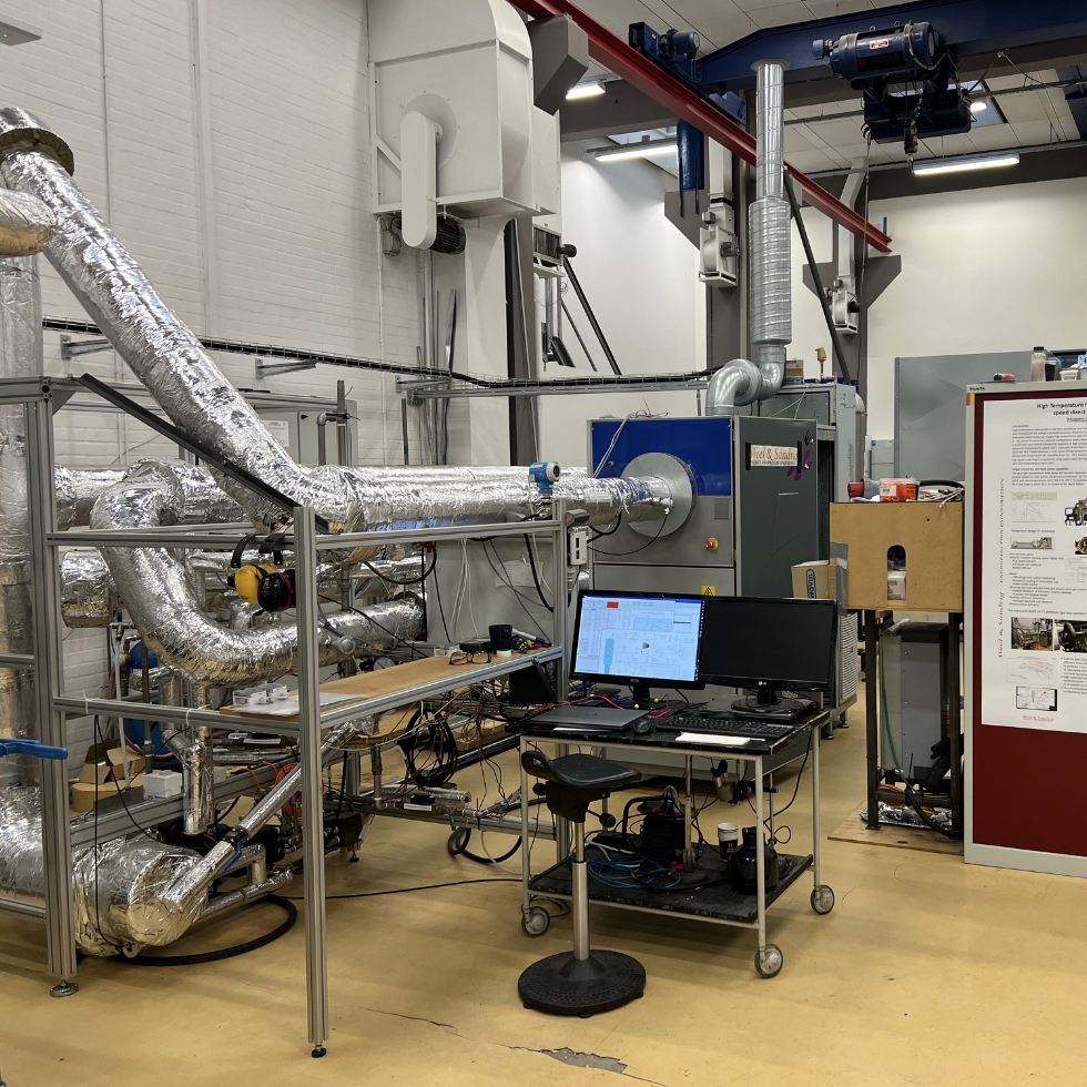 WSE Turbo full-scale test stand